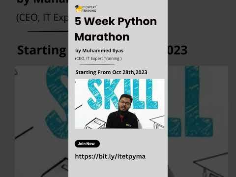 Python Marathon Oct - Nov 2023