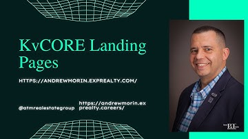 KvCORE Landing Page Lead Generation Tab