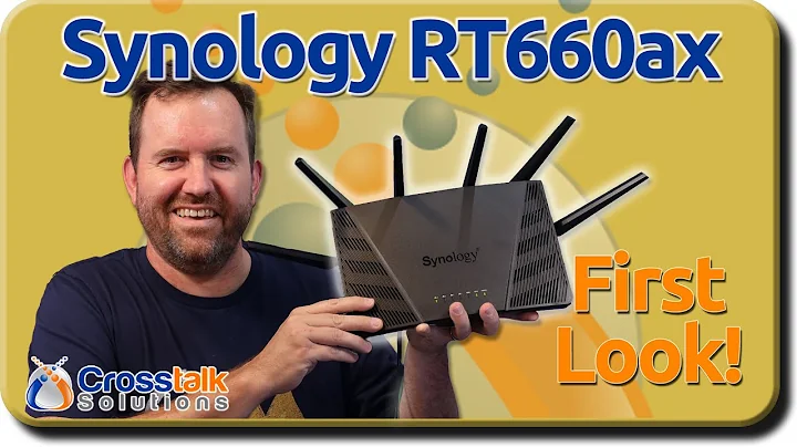Synology RT6600ax - First Look!
