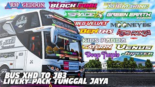 SHARE LIVERY PACK TUNGGAL JAYA BUS XHD TO JB3 TERBARU NO PASSWORD | Bus Simulator Indonesia