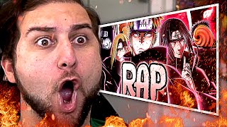 When Naruto Bars go HARD!! | Kaggy Reacts to AKATSUKI RAP | 'Bleed Gray'