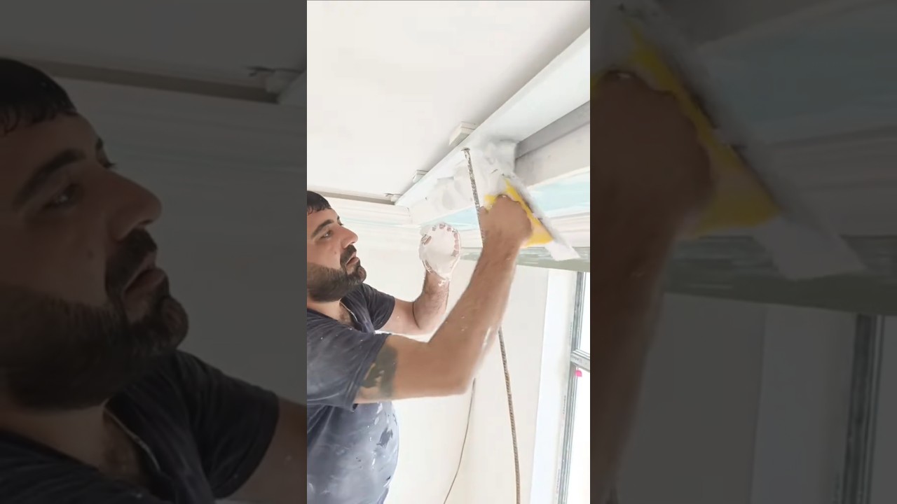 How to make gypsum plaster molding cornice 
