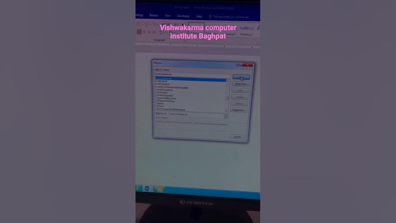 ms-word-ki-all-shortcut-keys-vishwakarma-youtubeshorts-youtube