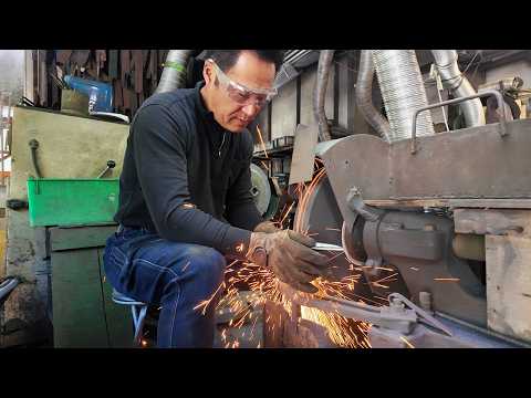 The Process Behind the Legendary Japanese Knife with 8-Year Waitlist | Made by a Master Blacksmith
