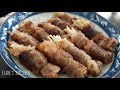 Enoki Beef Roll Easy Recipe Video