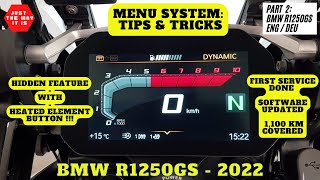 EP:2 BMW R1250GS/A Rallye - Software Update - Hidden Features in Menu & First Service Completed screenshot 5
