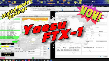 Yaesu FTX-1 & WSJT-X settings