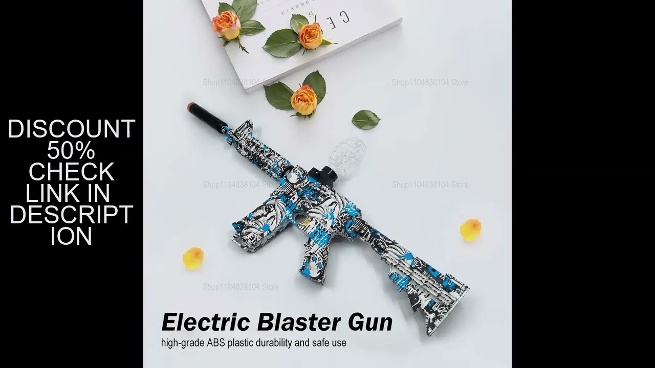 Electric Blaster Gun Set High Precision Outdoor Active Entertainment Toy Deluxe Gift for Children Ad