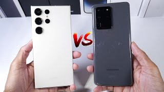 Samsung Galaxy S23 Ultra VS Samsung S20 20 Ultra (Cameras, Speed Test & Display)