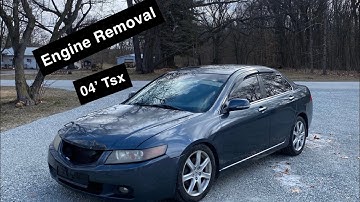 2004 Acura Tsx Engine Removal | Step by Step Guide