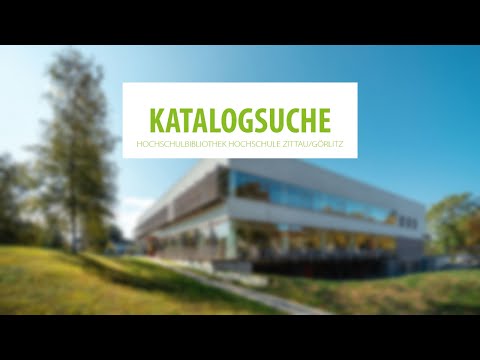 2. Tutorial-Hochschulbibliothek: Katalogsuche