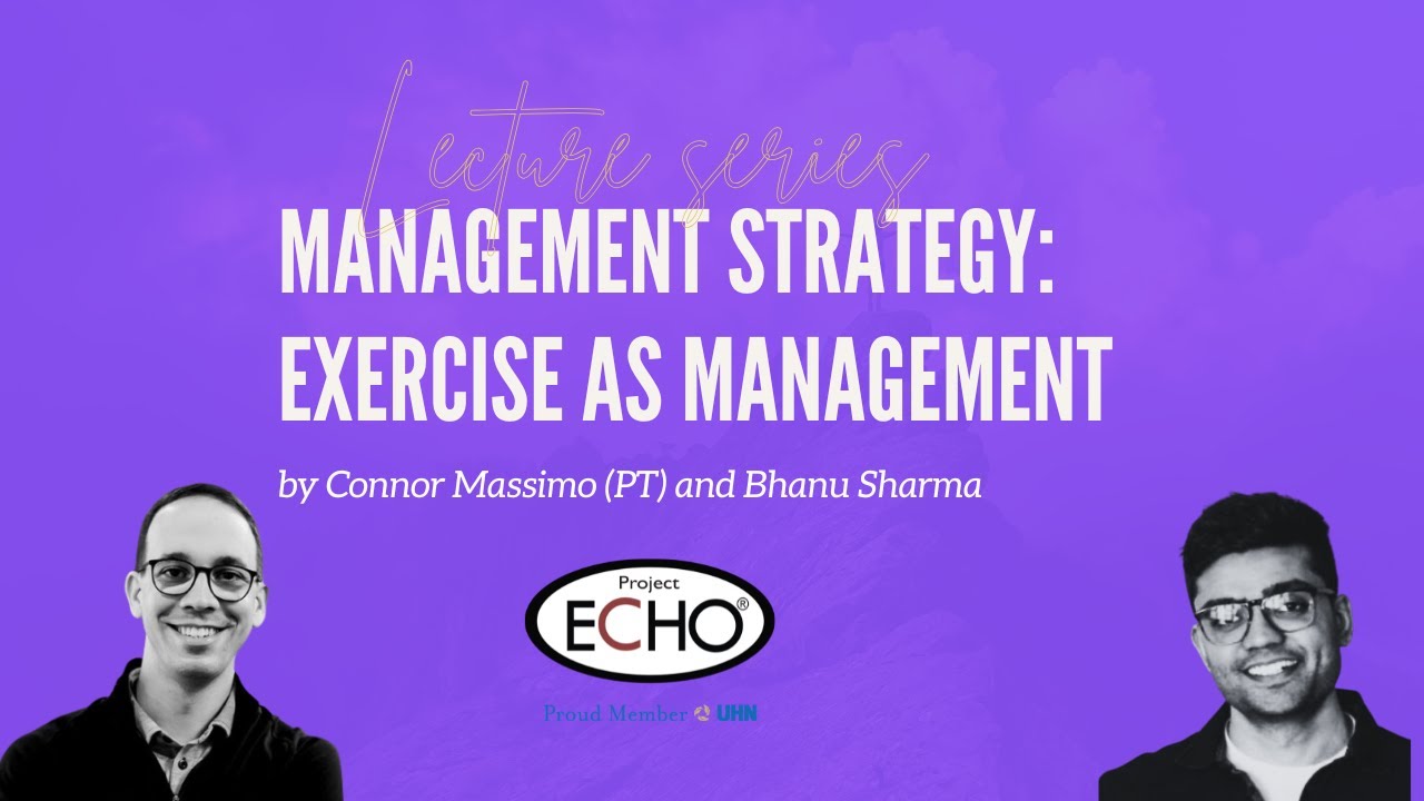 ECHO Concussion - Management Strategy: Exercise as Medicine - YouTube