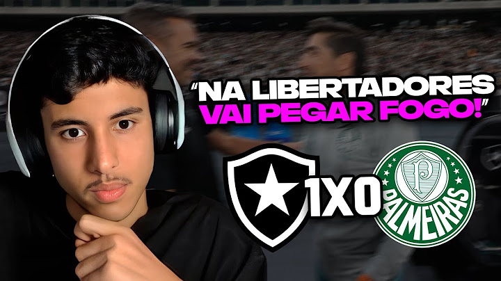 REACT DO RENATINHO: BOTAFOGO 1 X 0 PALMEIRAS | MELHORES MOMENTOS | BRASILEIRÃO 2024