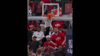 Kristaps Porzingis Flies In For Another Putback Jam