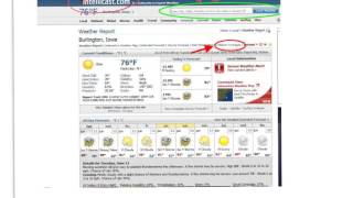 Record Temps Intellicast