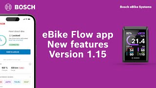 New features for the eBike Flow app | Update August 2023 | Version 1.15 screenshot 3