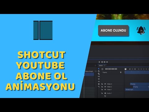 Shotcut - YouTube Abone Ol Animasyonu Oluşturun