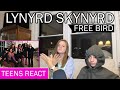 Teens Reaction - Lynyrd Skynyrd (Free Bird)