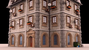 Houdini Procedural Building