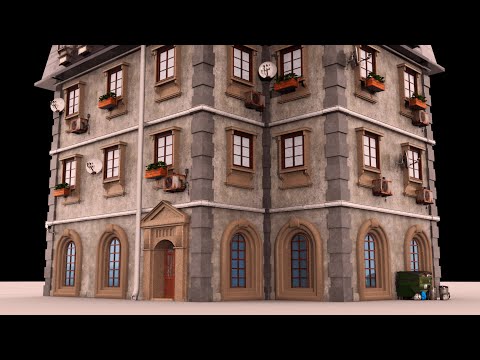 Houdini Procedural Building