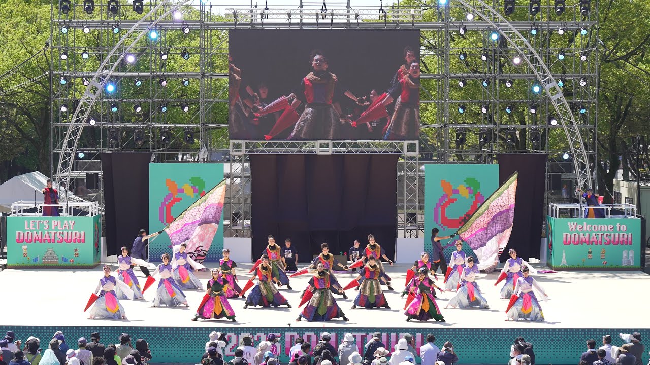 4K] 和凛-KARIN- にっぽんど真ん中祭り 2025 どまつり 日曜日