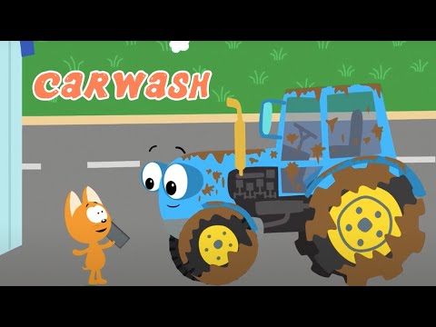 Carwash Meow Meow Kitty Song Popular Nursery Rhymes