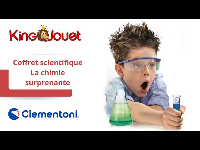 Crée tes Cristaux Clementoni : King Jouet, Jeux scientifiques