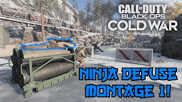 Black Ops Cold War - Ninja Defuse Montage #1! (Black Ops Cold War Funny Ninja Moments!)