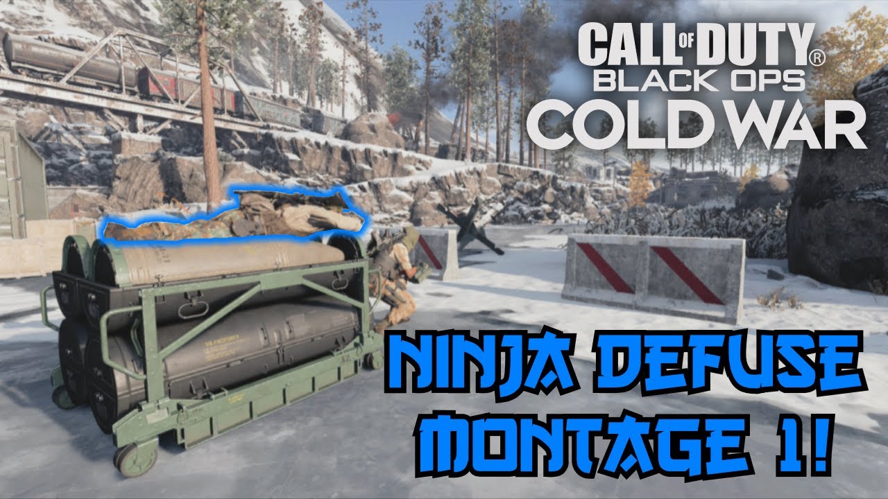 Black Ops Cold War - Ninja Defuse Montage #1! (Black Ops Cold War Funny Ninja Moments!)