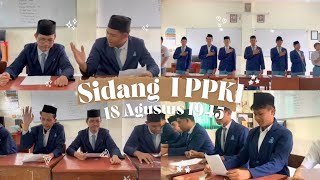 Peristiwa Sidang I PPKI 18 Agustus 1945 - Kelompok 3 - Tugas Sejarah XI-6