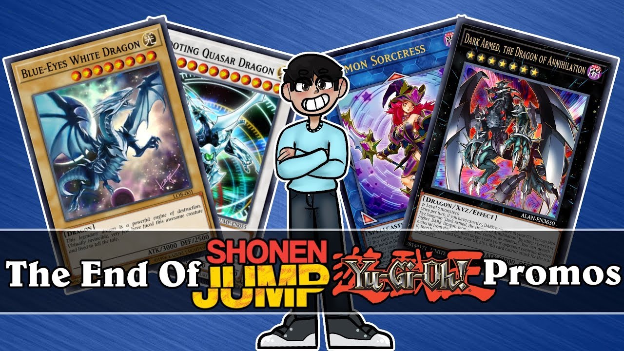 The End Of Shonen Jump Yu-Gi-Oh! Promos - YouTube