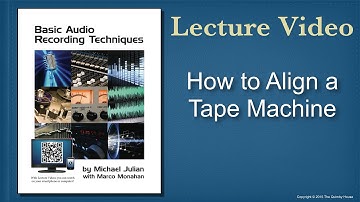 How to Align a Tape Machine