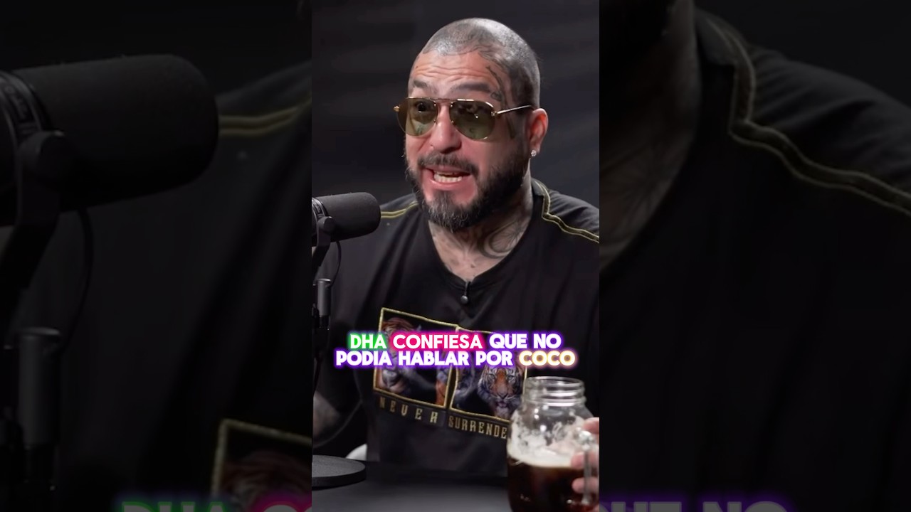 DHA confiesa que NO podía hablar por 🥥 #podcastclips #dha #dharius #santafeklan #entrevista #viral