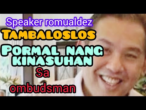 TAMBALOSLOS MARTIN ROMUALDEZ AT IBA PA NA SANGKOT SA MAANOMALYANG BI-SCAM REPORT KINASUHAN NA.!!!