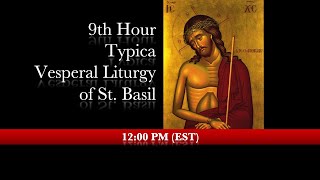1:30 PM (EST): Vespers with Apokathelosis (Taking down from the Cross)