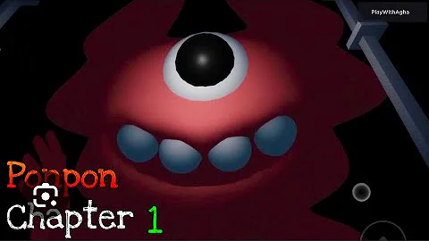 Playing pon pon chapter 1 in Roblox 🩷🥦🥒🥕