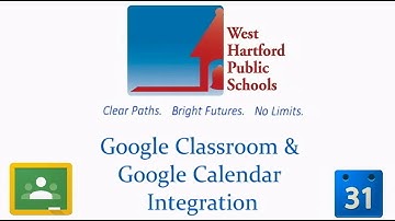 Google Classroom and Calendar Integration