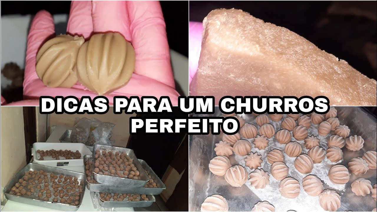 1.000MIL MINI CHURROS  DE CHOCOLATE RECEITAS COMPLETA
