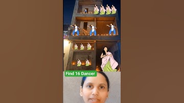 Find 16 dancing girls 😍#dancevideo #eyetest #heenaprajapati #dancechallenge #shortsfeed #challenge