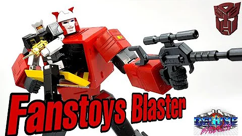 Fans Toys Masterpiece FT-55 Recorder & Fast Forward Transformer Review. (Blaster & Rewind)