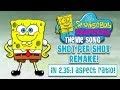 Youtube Thumbnail The SpongeBob Theme Song in 2.35:1 Shot-per-shot REMAKE!!! #SabNino #SpongeBob #Animation