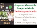 Spectrum modern history 1  portuguese in india 1st part advent of europeans in india