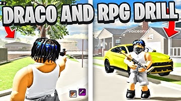 I CAUGHT 20 OPPS LACKING WITH LEGENDARY DRACOS AND RPG IN THIS ROBLOX HOOD GAME
