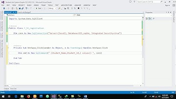 VB.NET & SQL SERVER  insert/save data to database