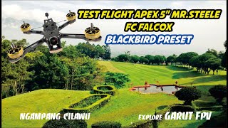 TEST DRONE APEX FC FALCOX BLACKBIRD PRESET DI LAPANG GOLF NGAMPLANG CILAWU GARUT