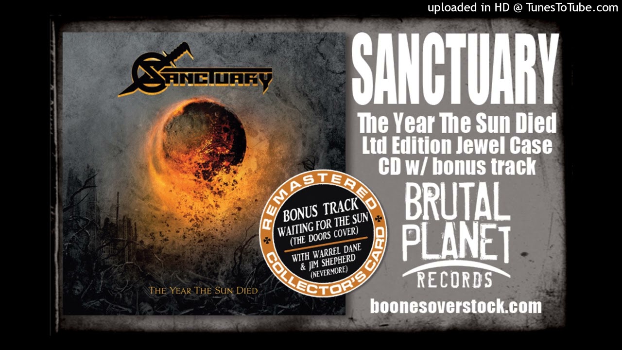 Sanctuary - The Year the Sun Died +1 (Deluxe CD w/Card/O-ring