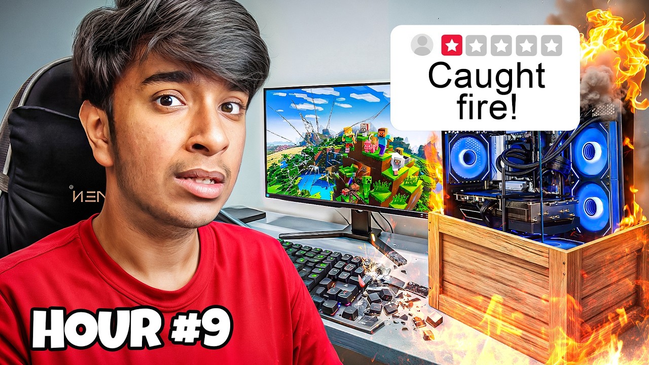 I Survived Using The Worst Rated Gaming Tech For 24 Hours