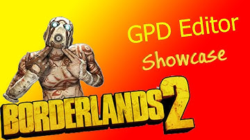 Borderlands 2 - GPD Editor (Max Golden Keys, Unlock All Customisations, Max Badass stats)