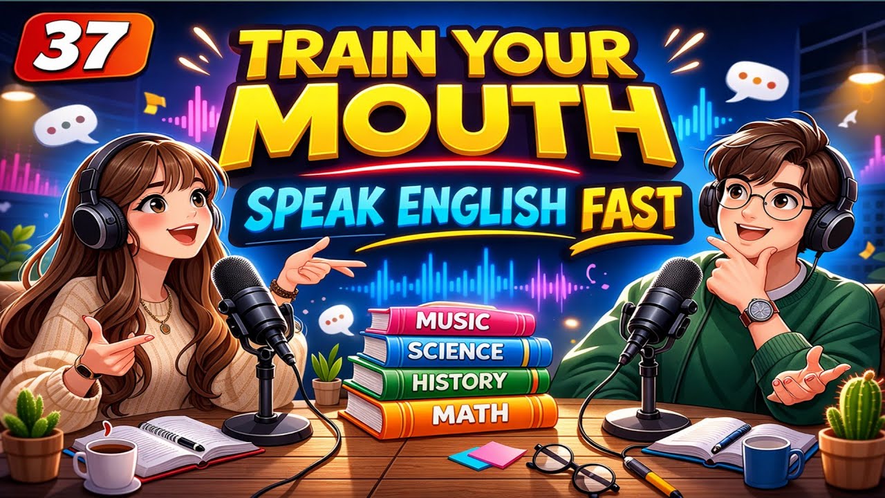 Train Your Mouth to Speak English Clearly (It Works!) #englishpodcast 