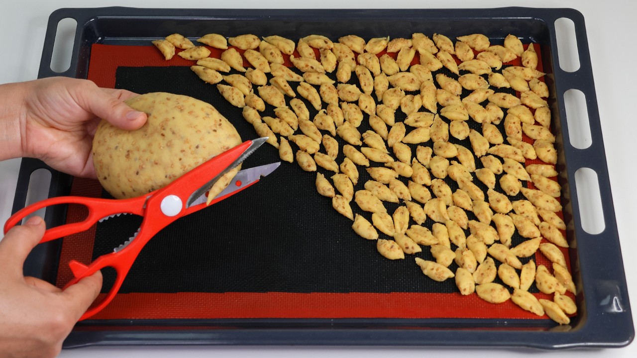 علاش تشريهم غاليين في عاشوراء! قريشلات المقص بدون دقيق أبيض بلا تسريح بلا تشكيل مقرمشين وهشاش